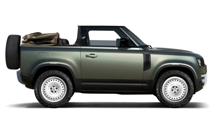 The New Land Rover Defender Needs a Soft Top, So This Shop’s Giving It One