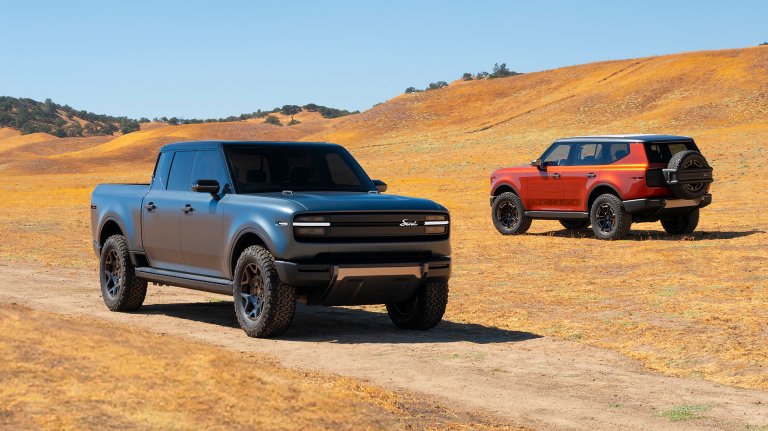 Scout Traveler SUV and Terra pickup.