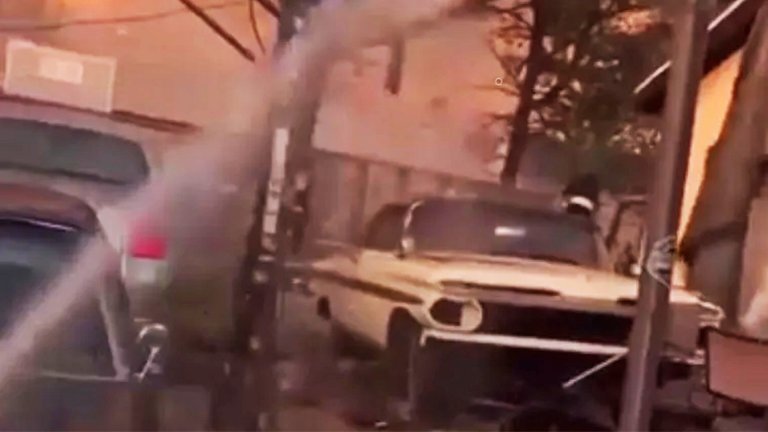 ‘Ain’t Going Out Like That’: Man Saves His Classic Lowriders From California Fire