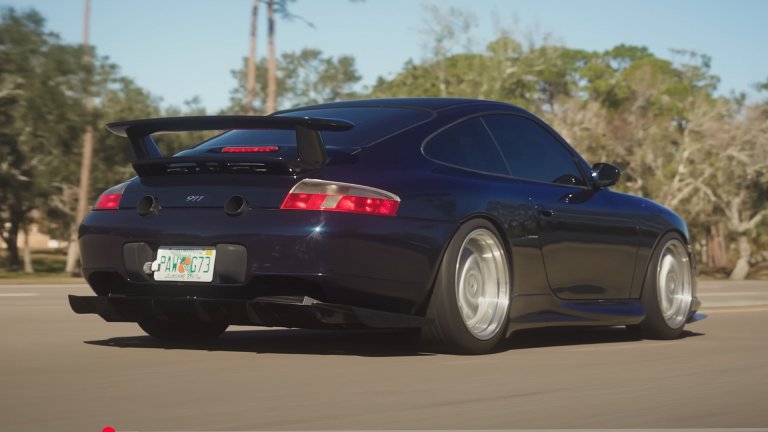 K-swapped Porsche 911 996