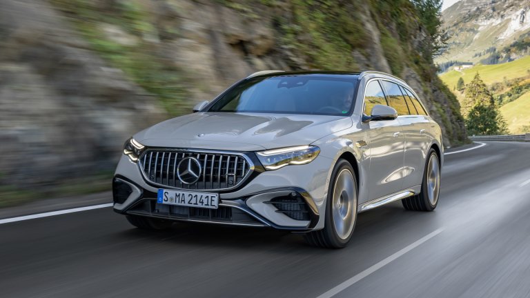 2026 Mercedes-AMG E53 Wagon Will Be Sold in US, Undercutting BMW M5 and Audi RS6