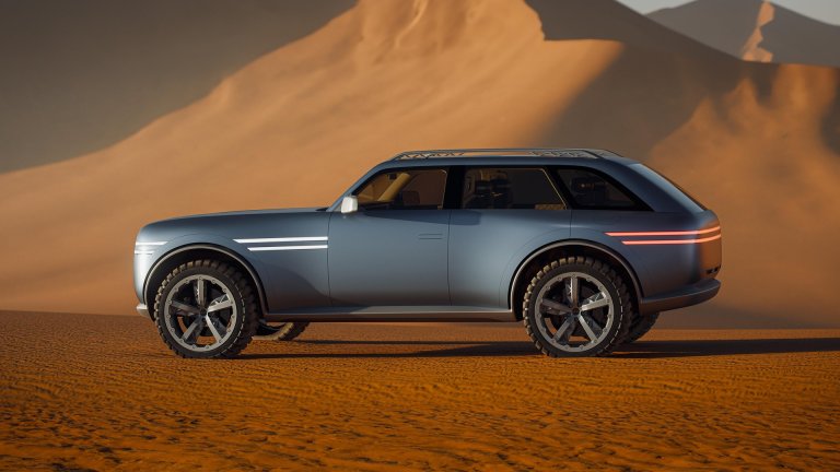 Genesis Just Dropped a Wild Off-Road SUV Concept With 24-Inch Beadlocks