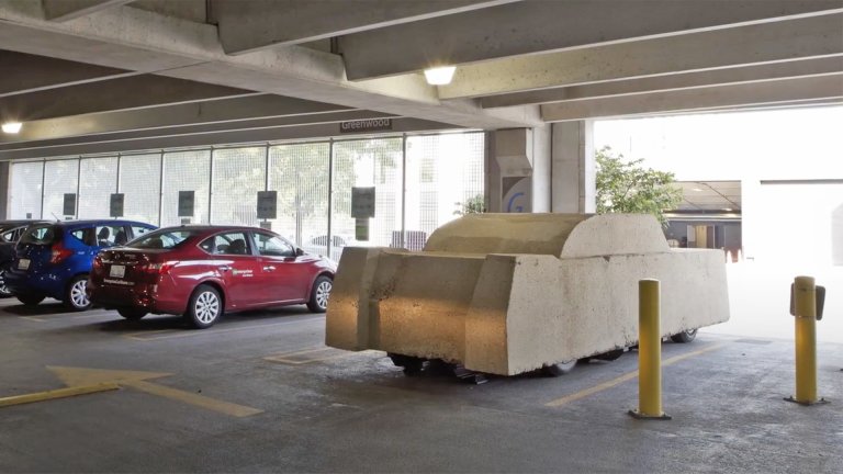 Why There’s a 1957 Cadillac Encased in Concrete In a Chicago Parking Garage