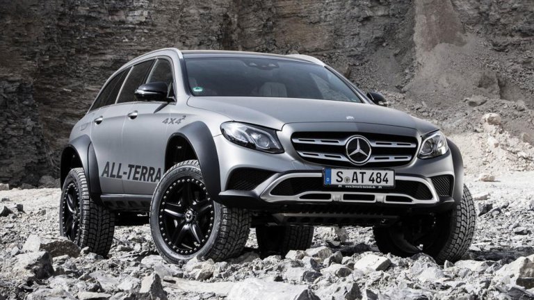 Mercedes-Benz Unveils New E-Class All-Terrain 4×4² Luxury Wagon