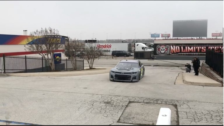 Elliott Tests New NASCAR Chevrolet Camaro ZL1 at Texas Motor Speedway