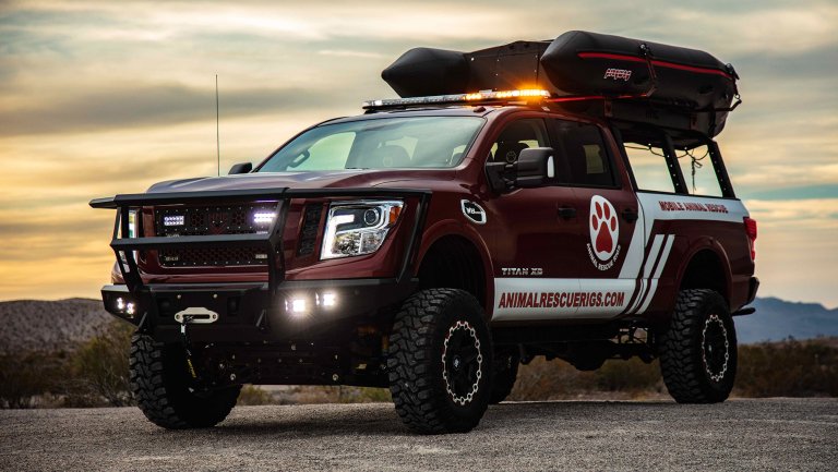 Animal Rescue Rigs Debuts Customized Nissan Titan XD Concept at SEMA