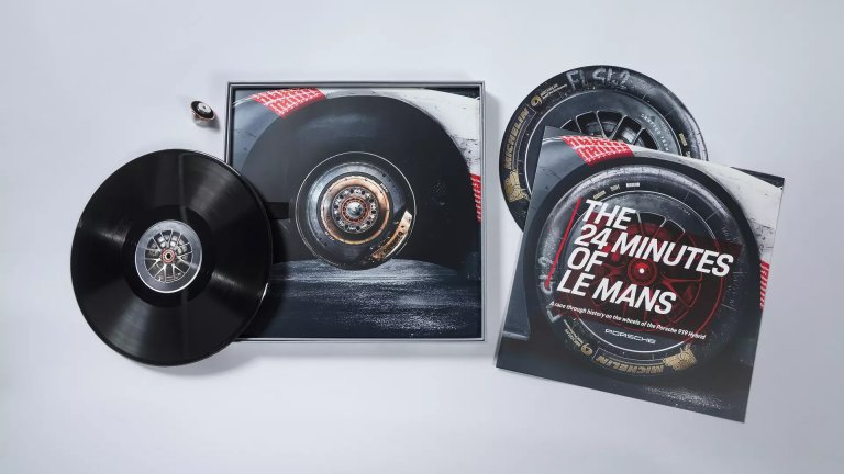 Porsche Made Vinyl Records From the Tires of Le Mans-Winning 919 Hybrid, Because Why Not