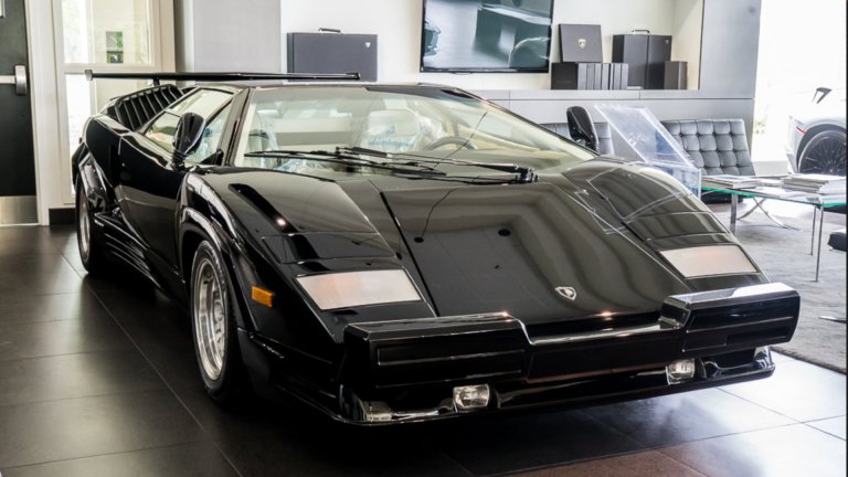 Only a Fool Would Keep a 1990 Lamborghini Countach With 84 Miles on the Clock