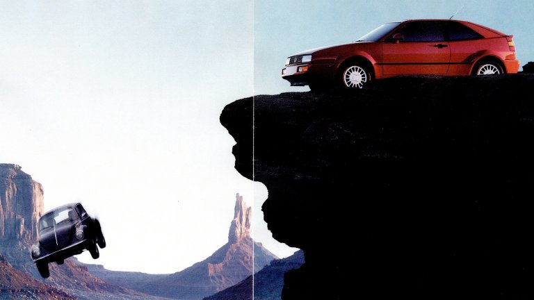 Ad of the Week: The VW Corrado Can Best a Beetle’s Terminal Velocity
